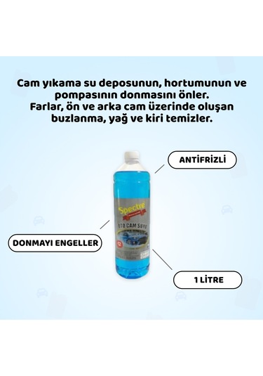 Spectre G12 Kırmızı Süper -40 Antifriz Kışlık Cam Suyu N11.257