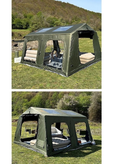 Shufa Galaksi 13.68 M² Şişme Çadır 380x360x220cm Y Çok Renkli