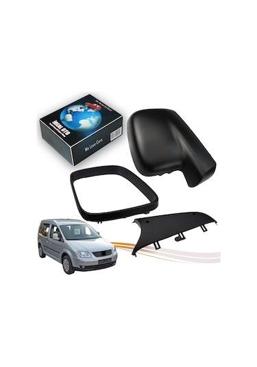 Volkswagen Caddy 3 2004 - 2015 Dış Ayna Kapak Seti -sol 7e18575289 B9