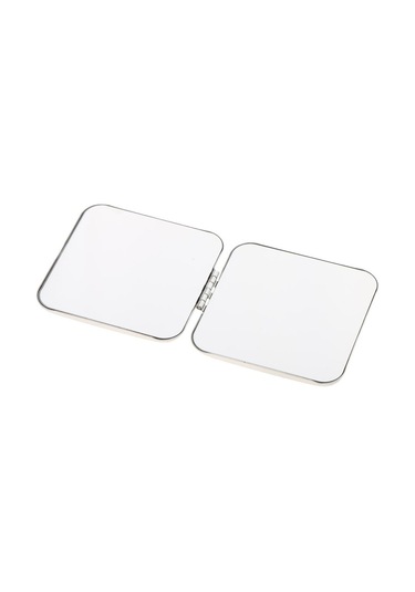 Suntek Kompakt Tam Paslanmaz Çelik Kozmetik Çanta Makyaj