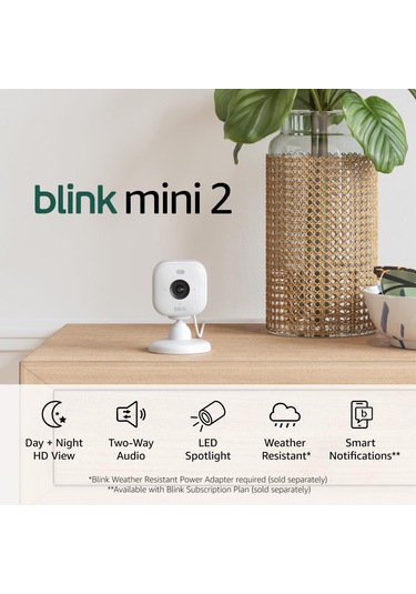 Blink Mini 2 2025 - Iç Mekan Akıllı Güvenlik Kamerası
