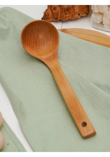 Topichome Ahşap Kepçe, Çevre Dostu Yarı Kepçe 176210664 Kahverengi