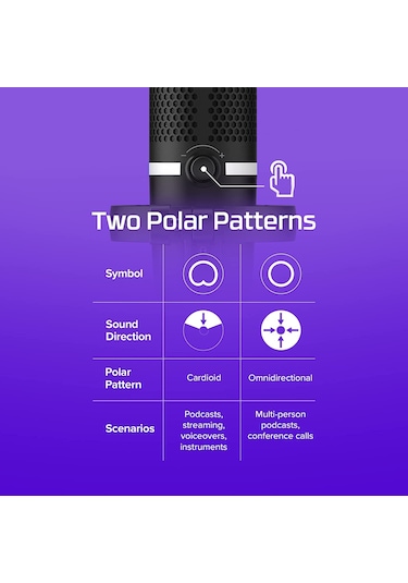 HyperX Duocast RGB Mikrofon