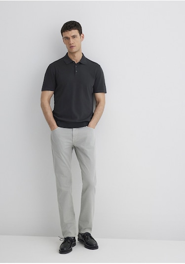 Mavi - 0035181548 Marcus Gabardin Erkek Pantolon - Gri