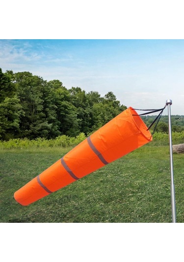 Suntek Windsock Ripstop Oxford Kumaş Rüzgar Yönü Turuncu
