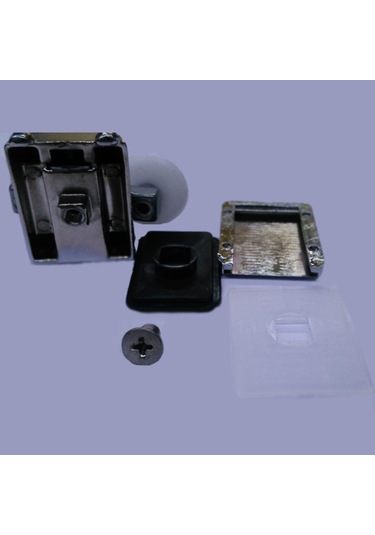 Garantili Kırılmaz Duşakabin Lüks Metal Gövdeli Rulman Tekeri