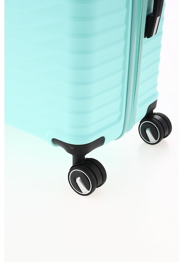 Ultra Dayanıklı 3'lü Set Valiz & Bavul Mavi-1391 Mavi