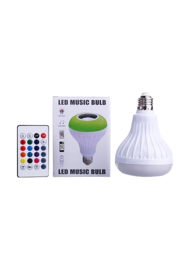 Japanex Klc-0903 Akıllı Rgb Led Ampul Bluetooth Hoparlör Özellikli
