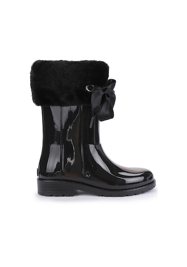 Igor W10239 Campera Charol Soft Kız Çocuk Su Geçirmez Yağmur Kar Siyah