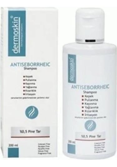 Dermoskin Antiseborrheic Kepek ve Yağlanma Şampuanı 200 ML