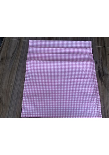 Küçük Pitikare Desenli Çok Amaçlı Örtü 45cmx70cm Antrasit Gri