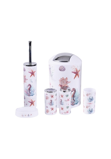 Suntek 6 Adet Banyo Sabunluk Losyon Dispenseri Diş Fırçası