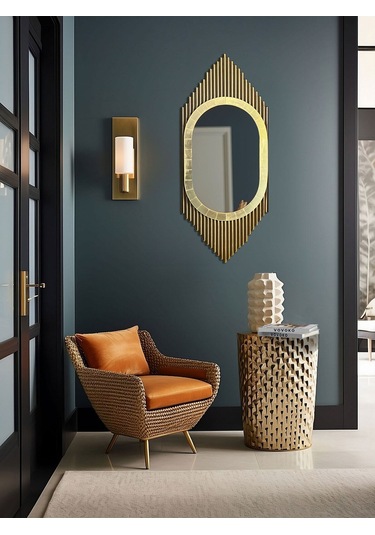 Vovoko Ultra Lak Kaplama Ayna Metal Lüks Ayna Gold