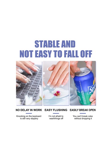 Eelhoe 264 Adet Çift Taraflı Tırnak Tutkal Jel Çıkarılabilir