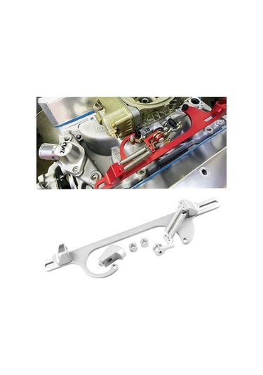 Tongxida Araba Modifikasyonu Alüminyum Gaz Kelebeği Kablosu Gümüş Taban,