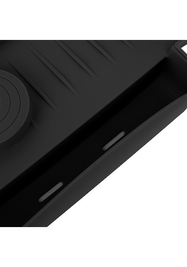 Tongxida Bosphorusboutique Tutucu Süzgeç Siyah Rafı Musluk Musluk Matı Kurutma Fonksiyonlu Mz Asil Siyah Asil Siyah