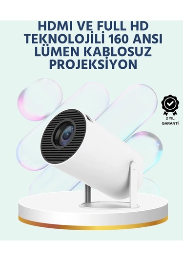 Hdmı Ve Usb Girişli Uzun Ömürlü Ampullü Projeksiyon-132555
