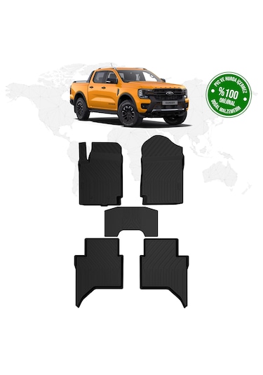 Ford Ranger 4d Havuzlu Paspas 2023 Model Ve Sonrası