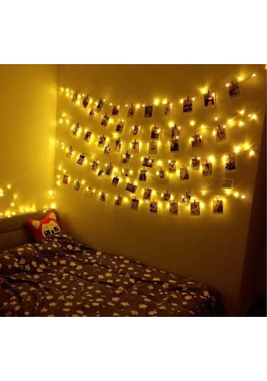 Dekoratif İp Led Yılbaşı Işık 10 Mt 100 Led Animasyonlu Eklemeli