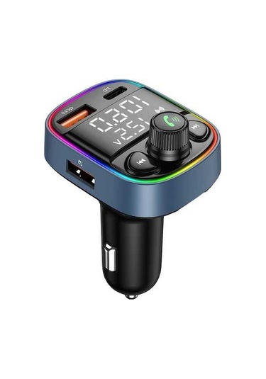 Artfulabode Verici U Sones Serbest Şarj Qc3.0 Pd Mp3 Kiti Hızlı Fm Eller Disk Çalar C87b Araç Bluetooth 5.0