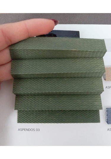 As Perde Kalın Kumaş Plise Perde Cam Balkon Pvc Uyumlu