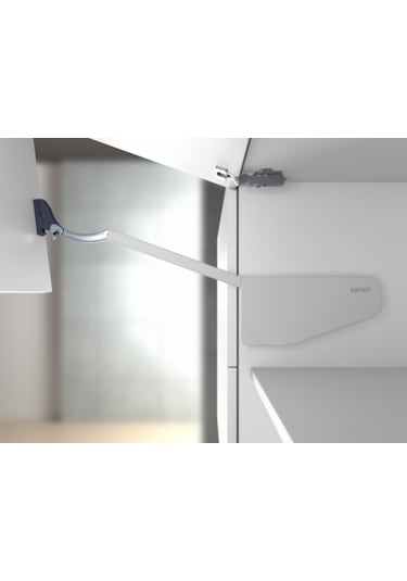 Multi-mech Mekanik İkili Kalkar Kapak Sistemi Güç B1 Kol Boyu 195 Mm Beyaz