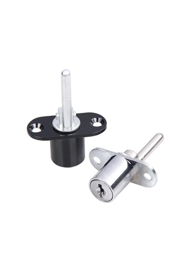 Suntek Kabine İtme Piston Kilidi Sürgülü Kapı 16mm-gümüş