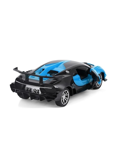 Galtoys 1:12 F/f Şarjlı Kapısı Açılan Mavi Bug. Coupe H338-18-b