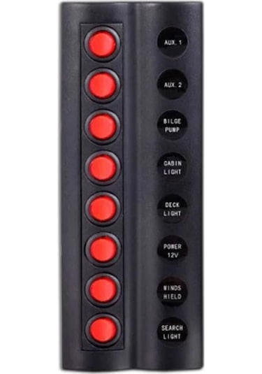 Shuıvan Bfy Switch Panel 8'li Otomatik Sigorta Paneli-1011