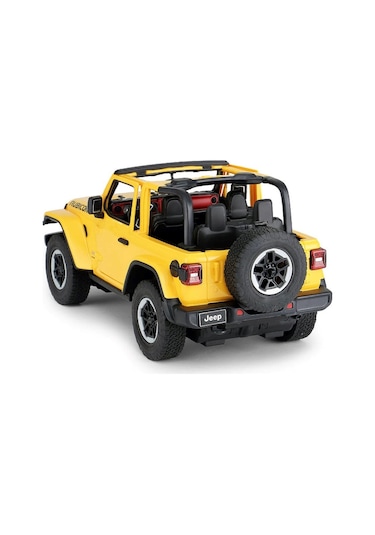 1:14 Uzaktan Kumandalı Araba Jeep Wrangler Rubicon Man Kapı Açıla Sarı