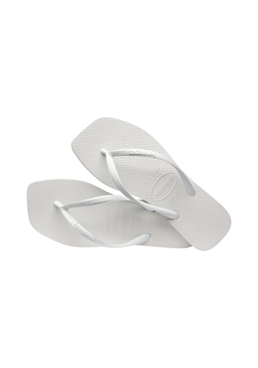 Havaianas Square White Beyaz Kadın Terlik BEYAZ Beyaz
