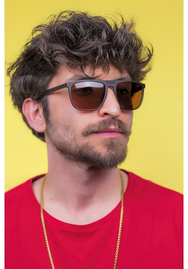 Focus On FOPOLAR Erkek Erkek Güneş Gözlüğü Polarize