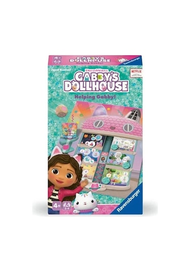 248100 Ravensburger - Gabbys Dollhouse - Seyahat Boy Kutu Oyunu