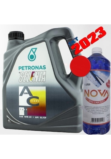 Petronas Selenia Act 10W-40 Motor Yağı 4 L + Oto Cam Suyu