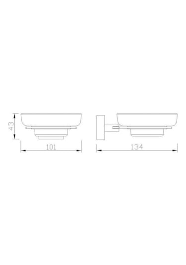 Fontana Sabunluk Krom Fc-50102 Krom