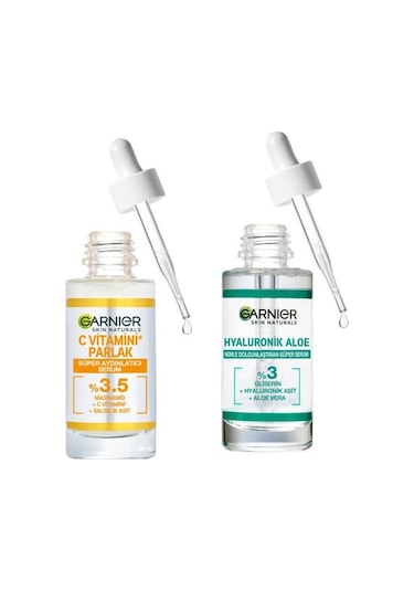 Garnier Dolgunlaştırıcı ve Canlandırıcı Serum Seti