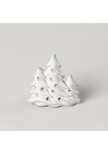 Linens Tree 8x7x9 Cm Mumluk 8x7x9 Cm Ekru Ekru
