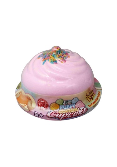 Slimy Puffy Coton Cupecake Slime 22 gr. - Pembe