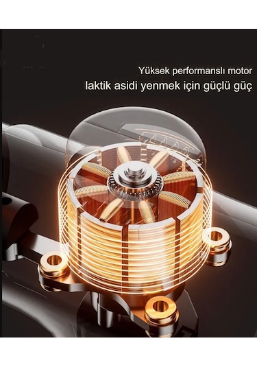 Hams103 Ekranlı Kablosuz Masaj Tabancası 6 Modlu Lcd Dokunmatik Siyah