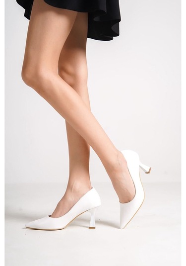 Trendella Kadın Beyaz Stiletto Tr12ms06b