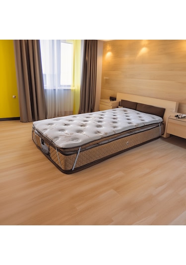 Relax Bedding Sert Yatak Pedi, Bamboo Örme Kumaş, 150 X 200 Cm.
