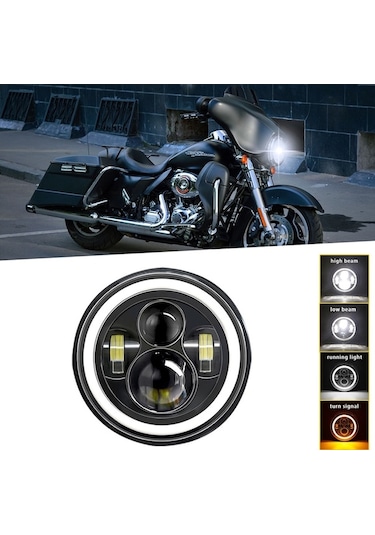 Ebitda 1pcs 7 6000k 140w Ip67 Su Geçirmez Led Far, Drl/ışık Sinyali