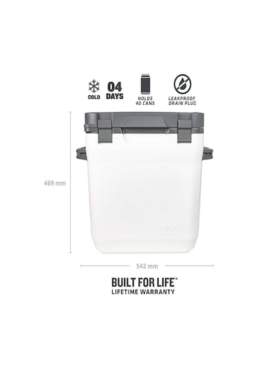 Stanley Adventure Taşınabilir Soğutucu Kamp Buzluğu 28 Lt Beyaz