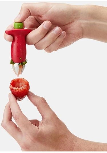 Chef'n Gem Çilek Sapı Koparma Aparatı