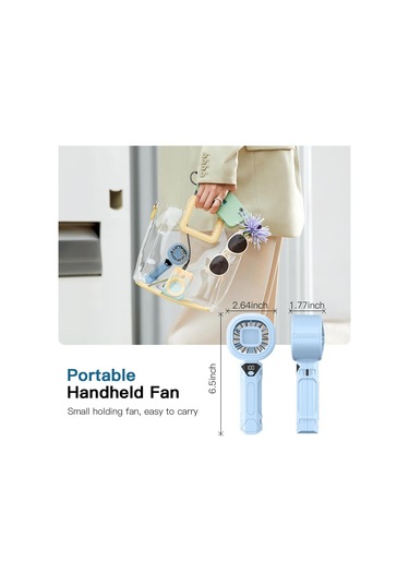 Ambition Taşınabilir El Tipi Vantilatör, Dijital Ekranlı Mini