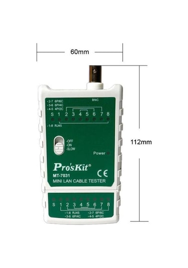 Proskit Mt-7031 Network Kablo Test Cihazı