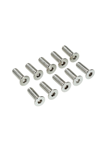 Youmex 10 Adet Titanyum Renkli Çelik Levha Alüminyum Araç Bumper Yıkama Yorulmaz Somun Ve Mafsal Seti 8 Renkten Seçim