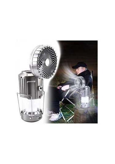 Bloomnest Taşınabilir Güneş Enerjili Kamp Çadırı Fanı Ve Feneri, Kasırga Acil Durum Kiti Asorti Çok Renkli