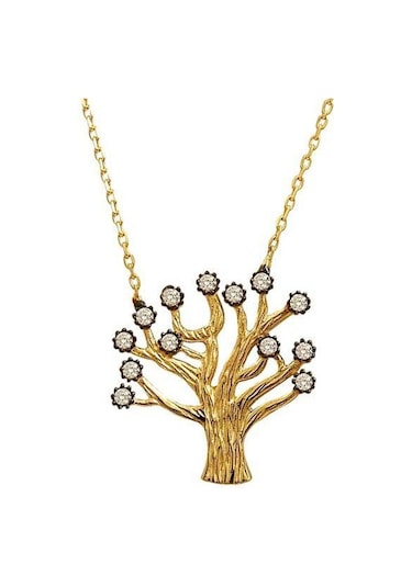 Bilezikhane Soy Ağacı Kolye 2,84 Gram 14 Ayar Altın