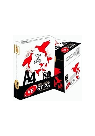 Vestpa A4 Fotokopi Kağıdı 80 G 500 Adet